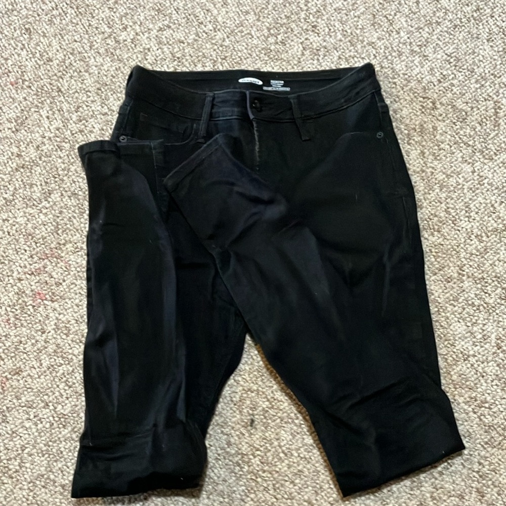 Black skinny jeans 6 long